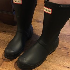 Hunter Original Short Back Adjustable Rain Boots